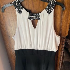 Black and White Dress